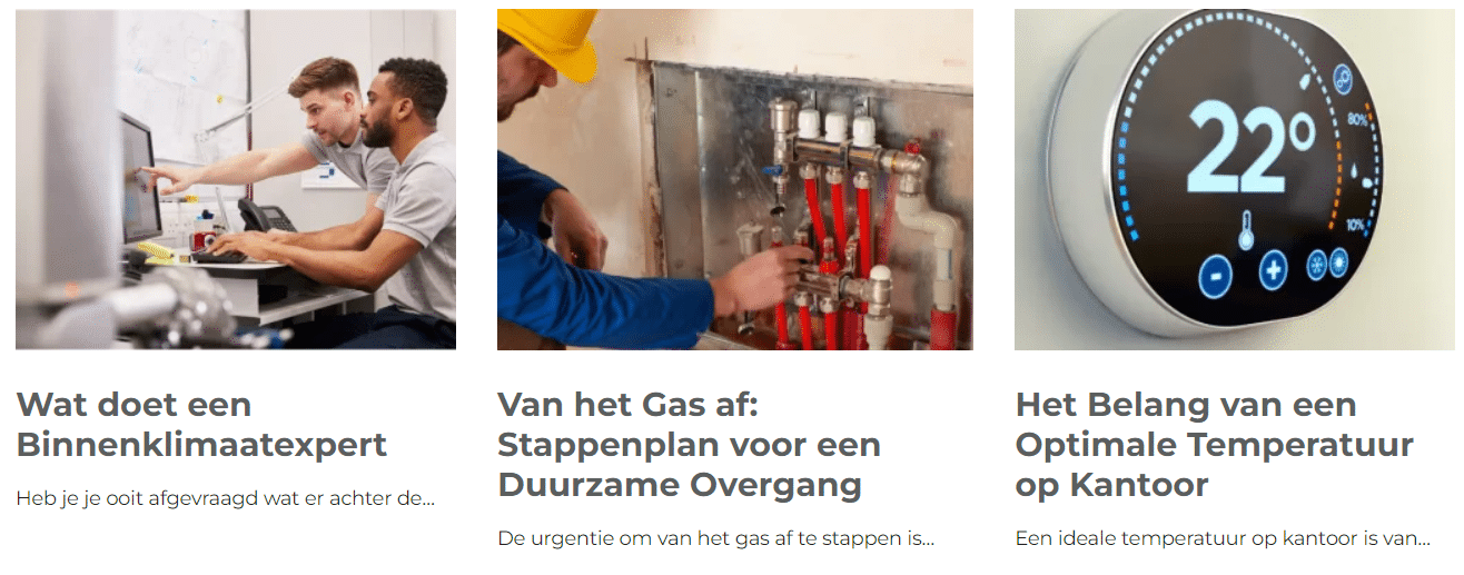 blogs voor Techniwacht